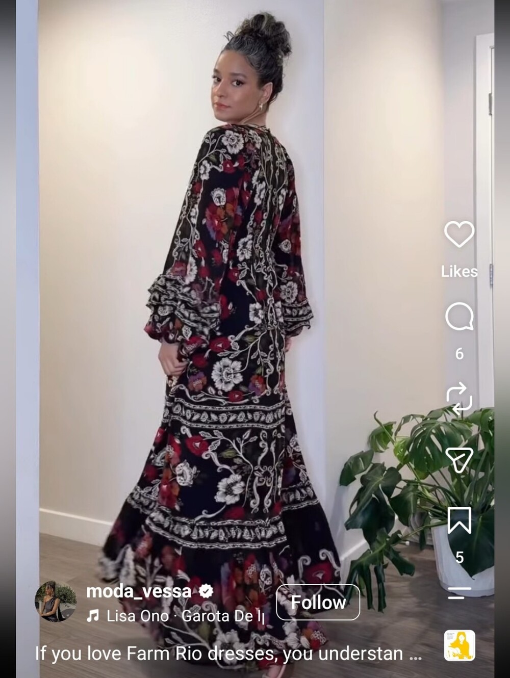 Farm Rio Maxi Dress - Picture 2 of 10
